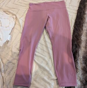 Lululemon Athletica Mauve Leggings